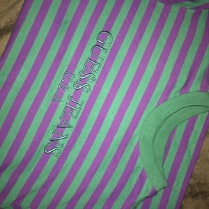 ASAP ROCKY X GUESS STRIPED T